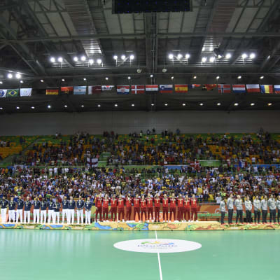 Danmarks herrar vann OS-guld i handboll i Rio de Janeiro.