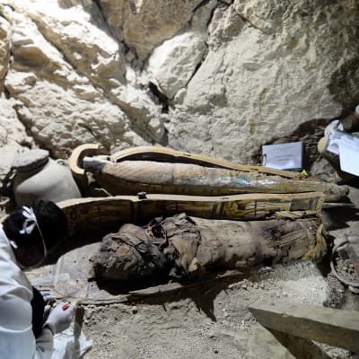 Mumie i Egypten