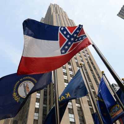 Arkistokuva Mississippin osavaltion lipusta vuodelta 2015.