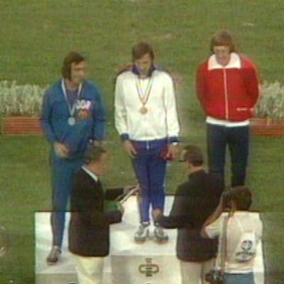 Hannu Siitonen nousi korkeimmalle korokkeelle Roomassa 40 vuotta sitten.