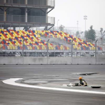 Formel 1-tävlingen i Vietnam inhiberas.