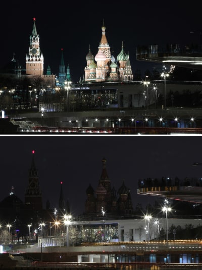 Earth Hour i Moskva 30.3.2019