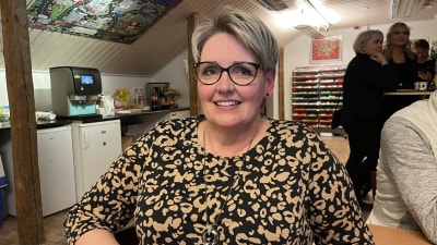 Anne Rintamäki valokuvassa.