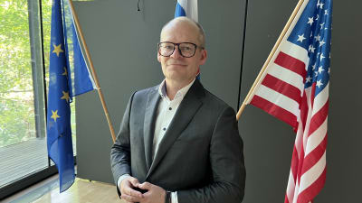 Pasi Rajala är pressattaché på Finlands ambassad i USA