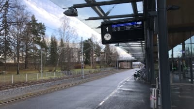 Vasa järnvägsstation.