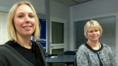 Jenny Holm och Synnöve Svanström.