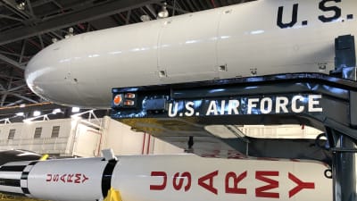 missiler på museum på Cape Canaveral