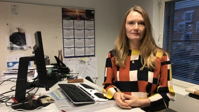 Häradsfogde Annika Björkqvist.