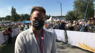 Tommi Mäki på Vaasa festival 2021.