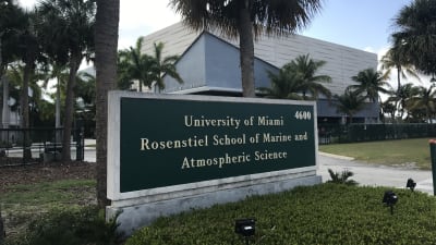 Miamiuniversitetets institut för marin och atmosfärisk vetenskap ligger vid havet.
