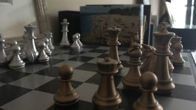 Ett schackbräde 