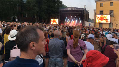 Festivalpublik på DBTL i Åbo.