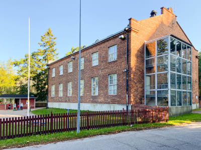 En byggnad.