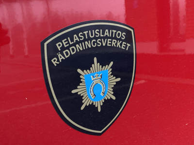 Räddningsverkets emblem.  