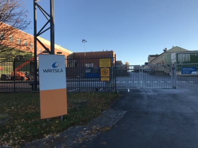 Wärtsiläs gamla fabriksområde i Vöråstan i Vasa.