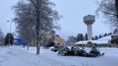Kruunupyyn keskustaa.