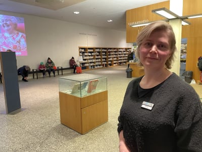 Personal på Åbo stadsbibliotek.