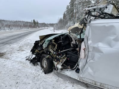 En bil som gått sönder.