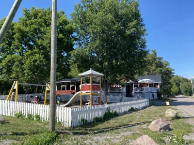 En lekpark.