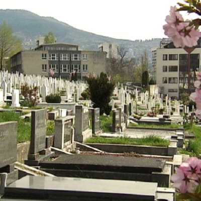 Hautausmaa Sarajevossa