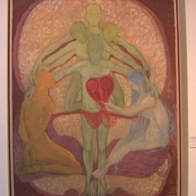 Hilma af Klint urforskar kroppen och olika verkligheter i sin konst.