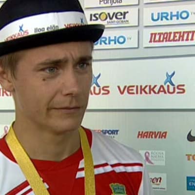 Pekka Sihvola efter ett hattrick mot JJK.
