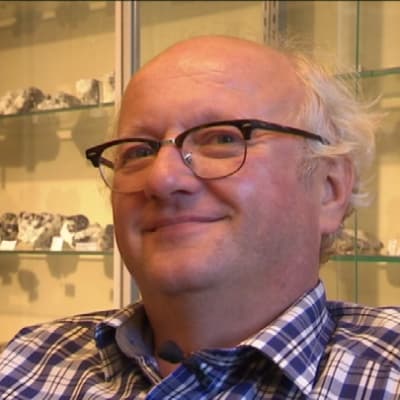 Olav Eklund professor i geologi vid Åbo Akademi