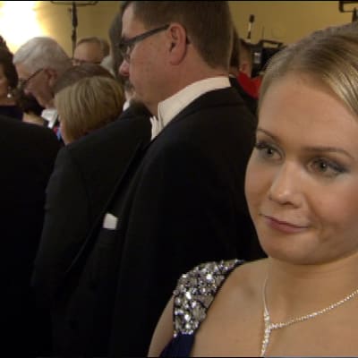 Petra Olli Itsenäisyyspäivänä 2015.