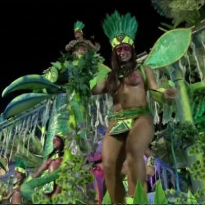 Sambakarnevaalien 2016 ensimmäinen ilta
