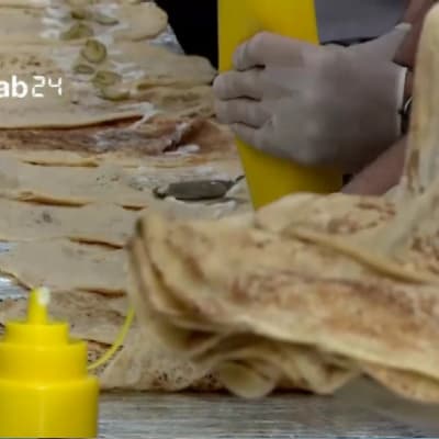 Maailman pisin voileipä valmistui Erbilissä Irakissa.
