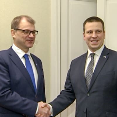 Juha Sipilä ja Jüri Ratas