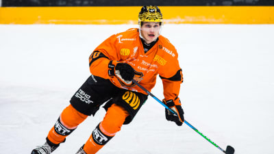 I KooKoo har Pittsburghs NHL-lån Kasper Björkqvist på 8 matcher noterats för 4 + 5 = 9 poäng.