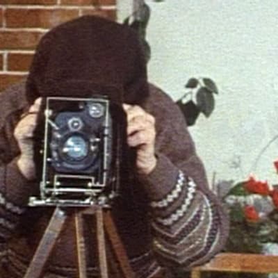 Aaro E. Marttinen valokuvaa 1991.