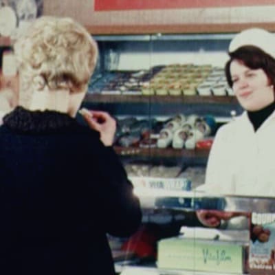 Lahden osuuskauppa LOK vuonna 1967.