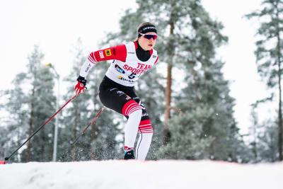 Anni Lindroos på Finska Mästerskapen