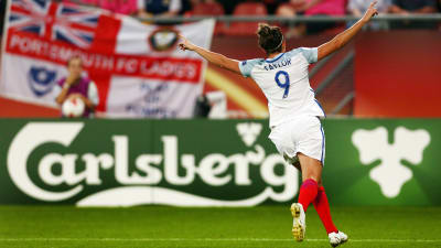 Jodie Taylor, striker i Englands landslag.