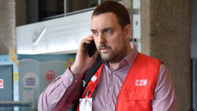 Andreas von Weissenberg är chef för internationella katastrofhjälpen vid Finlands Röda Kors.