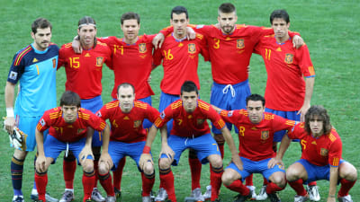 Spaniens fotbollslandslag.