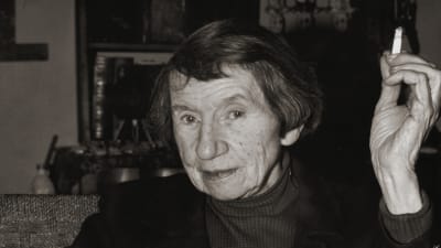 Gerd Ladewig, Jeanne Mammen i sin ateljé i Berlin, ca 1974-75, 