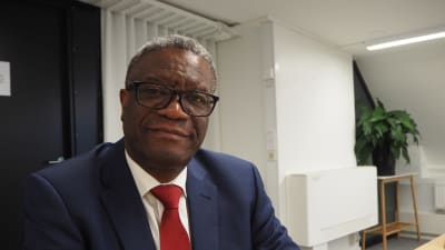 Nobels fredspristagare år 2018 Denis Mukwege.