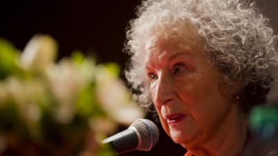 Den kanadensiska författaren Margaret Atwood.