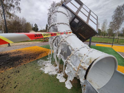 brand vid lekpark