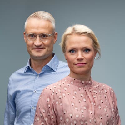 Jarno Limnéll ja Maaret Kallio.