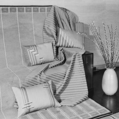 Loja Saarinen textilier ca 1934.