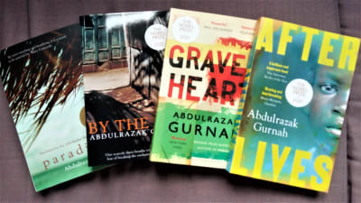 Fyra böcker av Abdulrazak Gurnah.