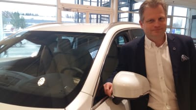 Lasse Ahlstedt, vd för Volvo cars Finland