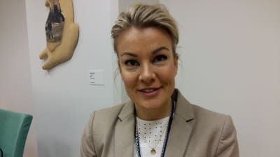 projektsakkunnig Lotta Engdahl vid Finansministeriet. 