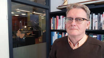 Frank Johansson, verksamhetsledare för Amnesty Finland.