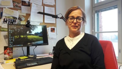 Fredrica Nyqvist, lektor i socialpolitik på Åbo Akademi i Vasa.