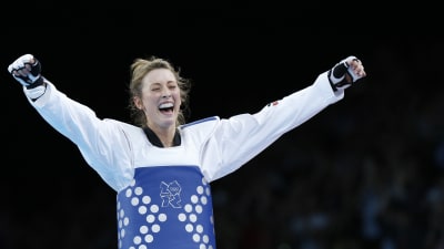 Jade Jones vann OS-guld i taekwondo i London 2012